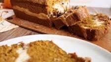 Chocolate Chip Cream Cheese Pumpkin Bread