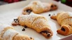 Chocolate Hazelnut Crescents