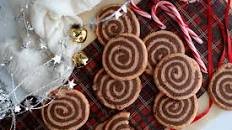 Chocolate Peppermint Pinwheel Cookies