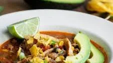 Chorizo Chicken Taco Soup