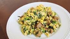 Chorizo & Kale Breakfast Scramble