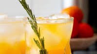 Citrus and Rosemary Spritz Cocktail