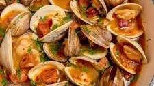 Clams and Chorizo