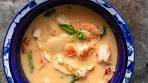 Coconut Crab Soup with Shrimp