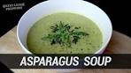 Creamy Asparagus Soup Recipe with Lemon and Dill | Great ...