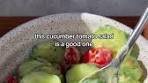 Creamy crunchy cucumber tomato salad 🥒 #fyp ...