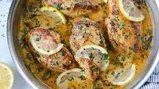 Creamy Lemon Chicken with Spinach