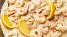 Creamy Lemon Garlic Parmesan Shrimp