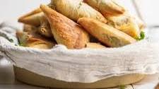 Creamy Mushroom + Walnut Phyllo Bites