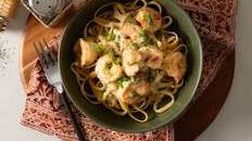Creamy Ranch Shrimp Pasta