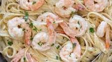 Creamy Shrimp Scampi