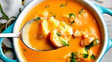 Creamy Tomato Seafood Bisque