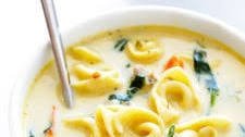 Creamy Tortellini and Sausage Soup