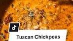 Creamy Tuscan Chickpeas Recipe
