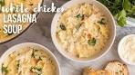 Creamy White Lasagna Soup | The Recipe Rebel