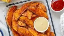 Crispy Air Fryer Potato Wedges