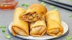 Crispy Beef Spring Rolls