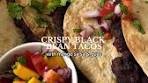 Crispy black bean tacos with mango salsa & guac 🌮🥭🥑 the ...