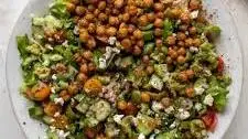 Crispy Chickpea Chopped Salad