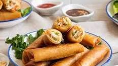 Crispy Fried Crab Spring Rolls