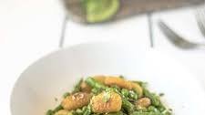Crispy Gnocchi with Peas, Asparagus and Lemon