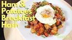 CRISPY HAM AND POTATOES HASH RECIPE | BREAKFAST ...