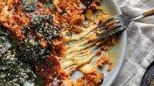 Crispy Kimchi Fried Rice Recipe with Cheese