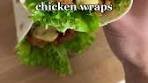 CRUNCHY HONEY CHICKEN WRAPS #tiktokfood #foodtiktok ...