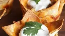 Crunchy Taco Cups Recipe by Tasty