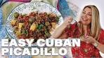 Cuban Picadillo is Sweet, Savory, Salty... it is EVERYTHING!