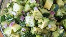 Cucumber Avocado Salad