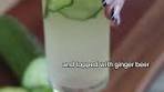 Cucumber mint refresher drink, no alcohol in this one. The ...