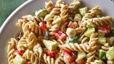 Curry Chickpea Pasta Salad