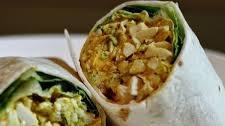 Curry Egg Salad Wrap