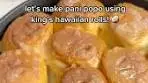 Delicious King's Hawaiian Sweet Rolls Coconut Treat Recipe