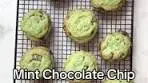 Delicious Mint Chocolate Chip Cookies Recipe