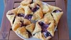 Easy and Yummy puff pastry Recipe! Blueberry Cream ...