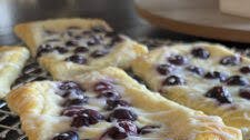 Easy Blueberry Cream Cheese Danish with Puff Pastry