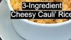 Easy Cheesy Cauliflower Rice Recipe