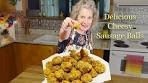 Easy, Cheesy Sausage Balls Full Recipe