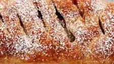 Easy Cherry Strudel with Puff Pastry