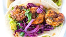 Easy Chile Butter Shrimp Tacos