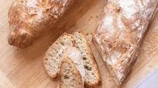Easy Crusty French Baguette