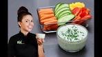 Easy Greek Yogurt Ranch Dressing with Fresh Herbs - Healthy!