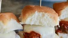Easy Italian Meatball Sliders
