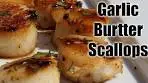 EASY LEMON GARLIC BUTTER SCALLOPS| EASY ...