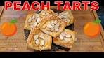 EASY PEACH PUFF PASTRY TART