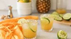 Easy Pineapple Ginger Beer Mocktail