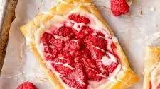 Easy Raspberry Cream Cheese Danish
