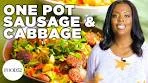 Easy Weeknight Dinner: One-Pot Sausage and Cabbage
